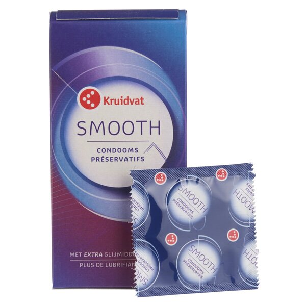 Προφυλακτικά Kruidvat Smooth<br>Ιατρική συσκευή - 12 τεμάχια