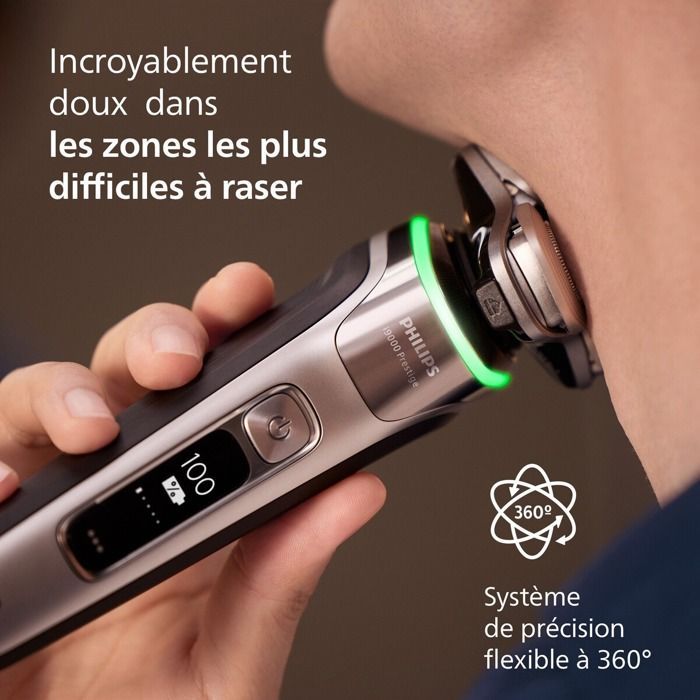 Rasoir électrique Philips XP9204/30 Serie i9000 prestige SkinIQ