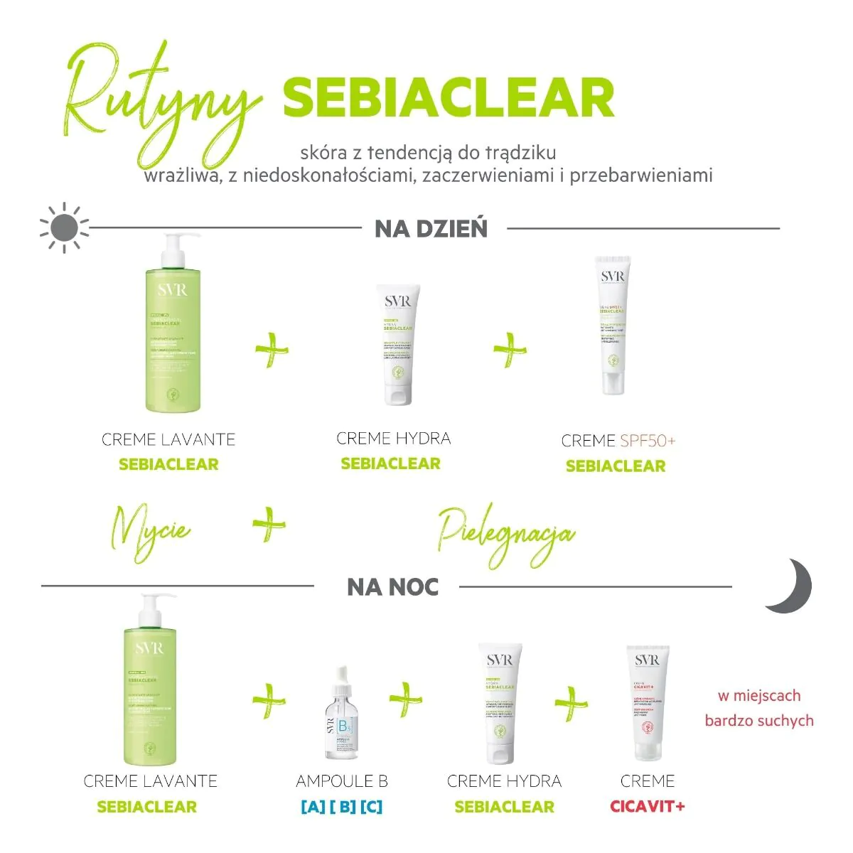 SVR Sebiaclear Creme Hydra Krem do twarzy