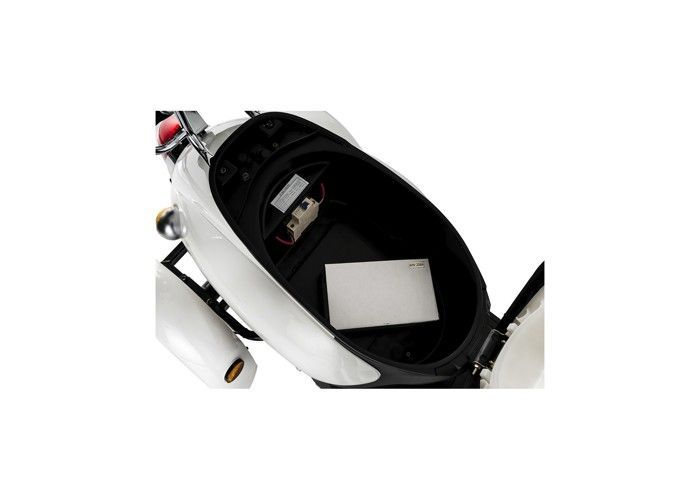 Veleco ZT63 3-wheel electric scooter for people with reduced mobility and seniors, road-legal, white, puncture-proof solid tires