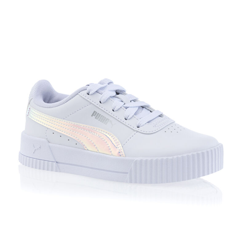 Καλάθια / sneakers Fille Blanc