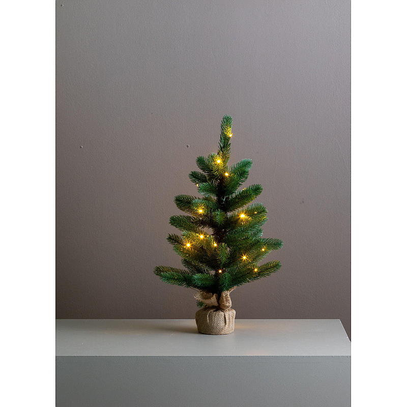 Hem Røros prydnadsträd 60 cm, 20 LED-lampor