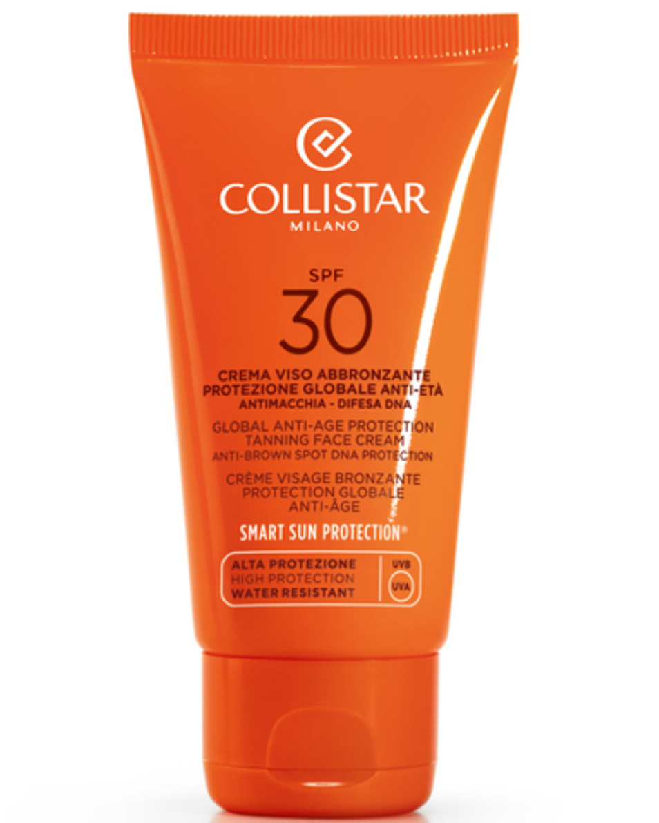 COLLISTAR SUNCARE GLOBALE ANTI-AGE PROTECTION TANNING FACE CREAM SPF30