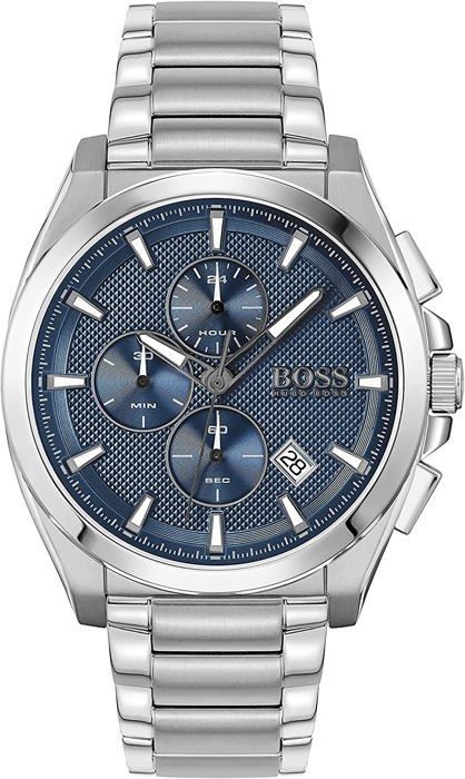Hugo Boss - Orologio da uomo - Cronografo al quarzo - Bracciale in acciaio inossidabile argentato - 1513884