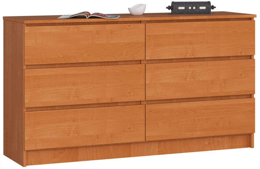 Komoda AKORD K140 Olcha 138 cm Olcha mat 138x40x77 cm