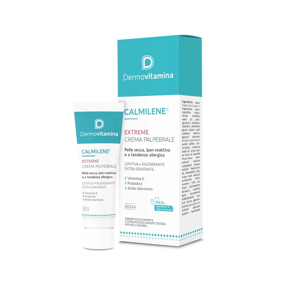 DERMOVITAMINA Dermivitamina Extreme krema za kapke 15 ml hidratantna, umirujuća i protiv crvenila