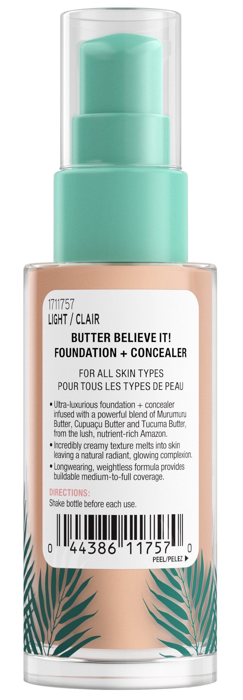 Butter Foundation Concealer 2-v-1 podlaga za ličila in korektor Podlage za ličila