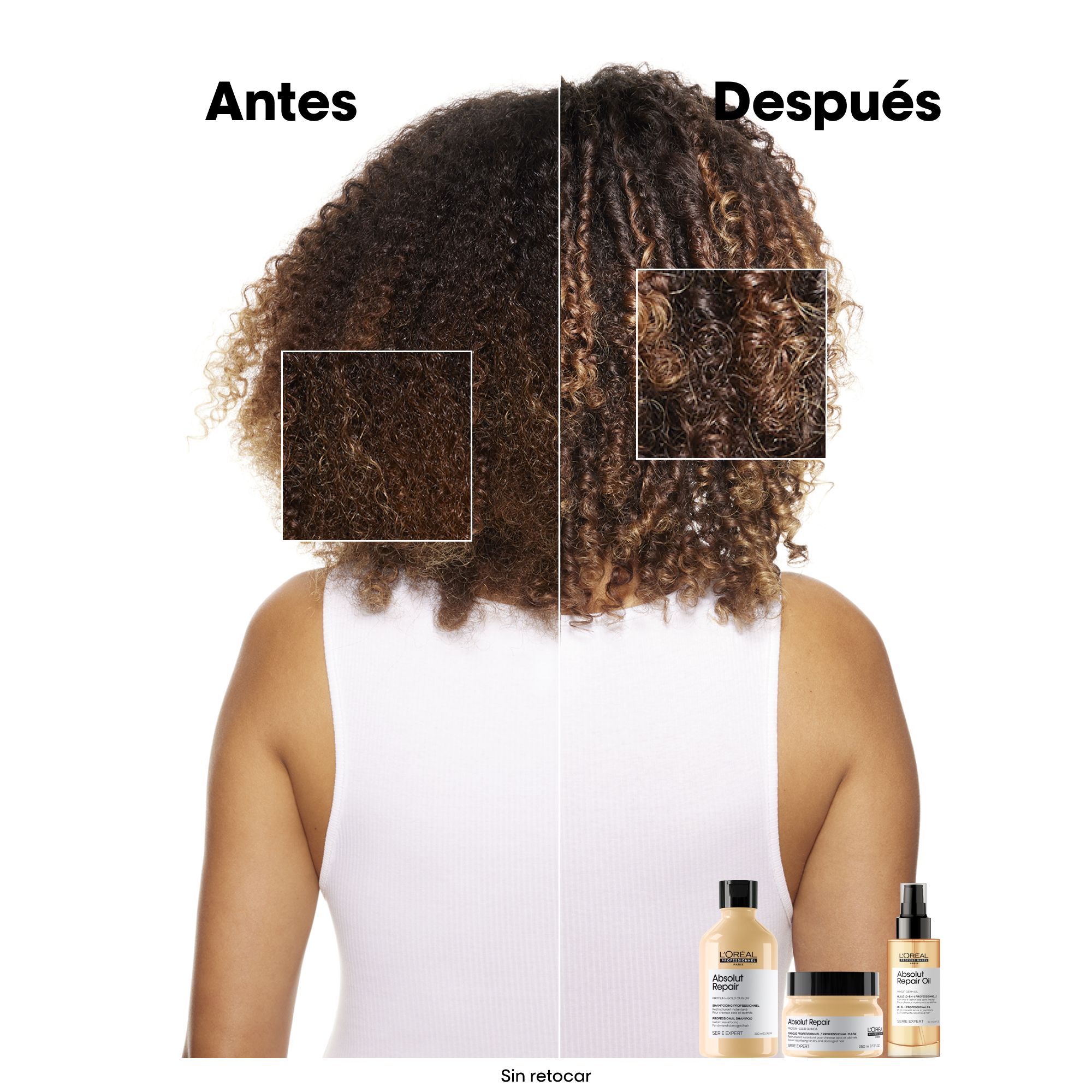 Serie Expert Absolut Repair шампон, допуна Салонски шампони