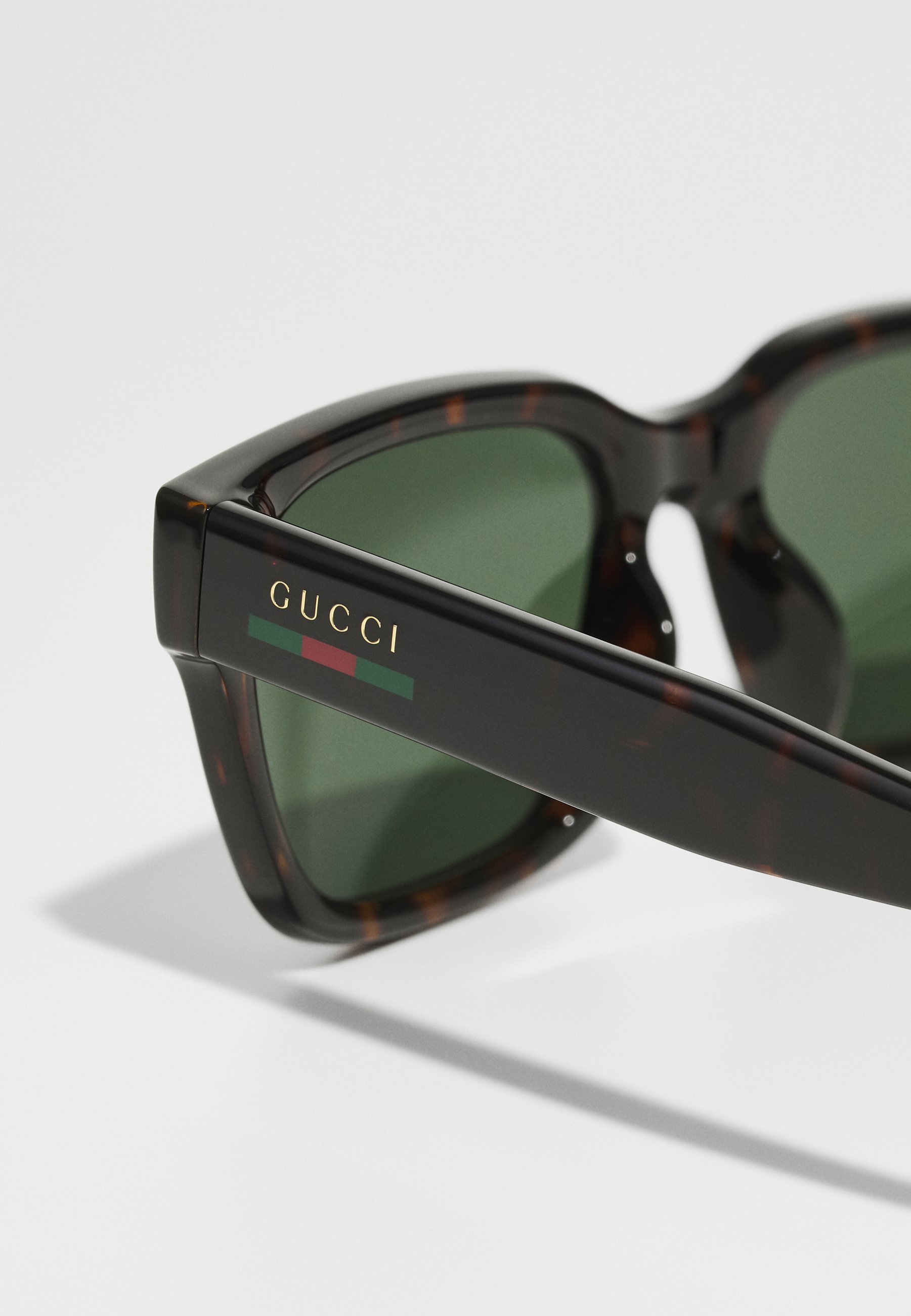 Gucci zonnebril - havana/groen