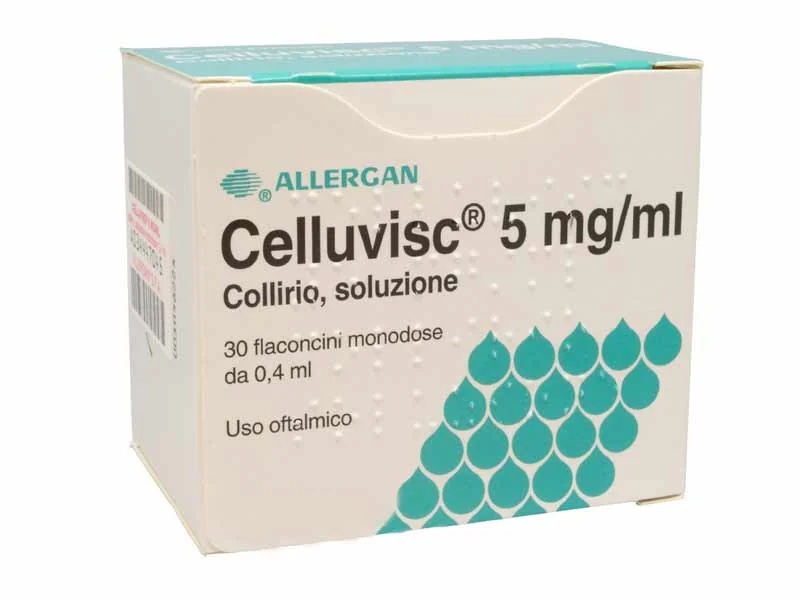 ALLERGAN Celluvisc Augentropfen 5 mg/ml 30 Ampullen gegen Augenreizung und -trockenheit