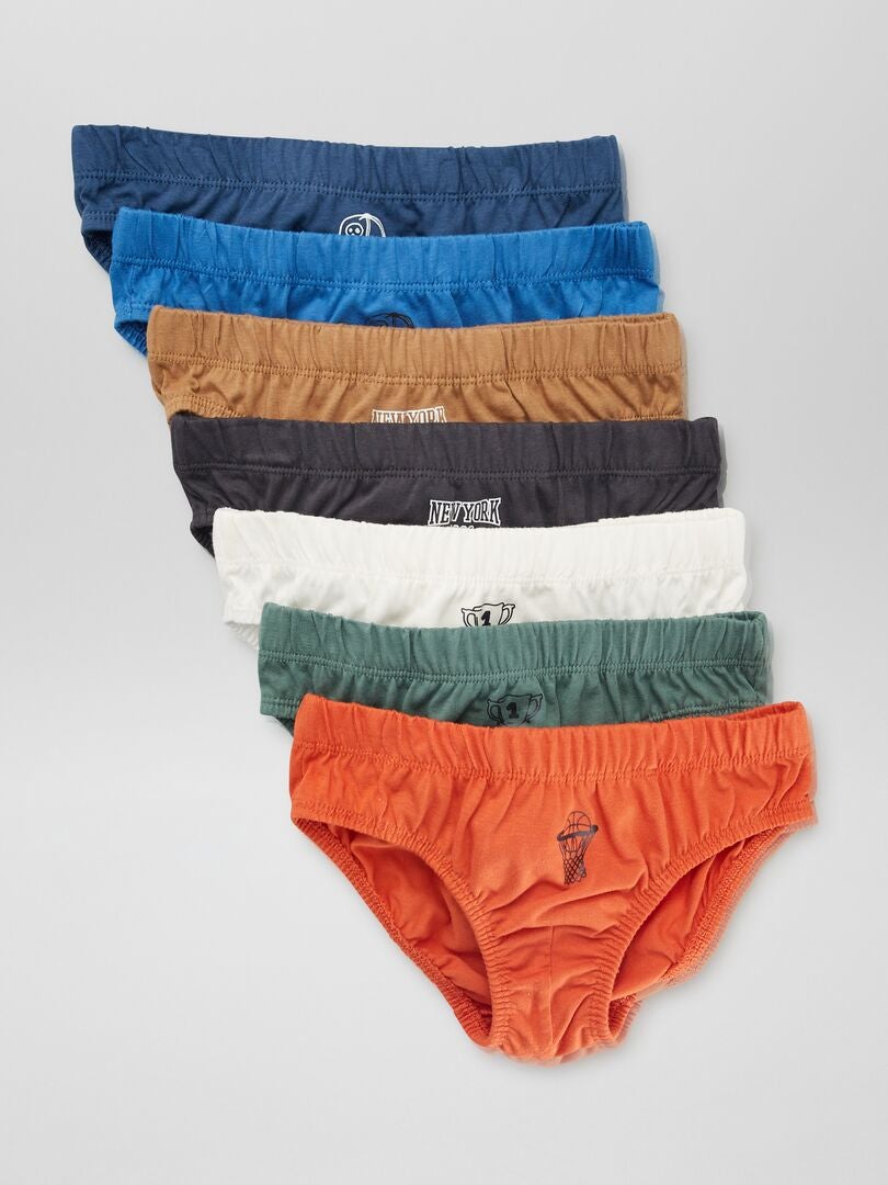 Conjunto de 7 cuecas 
