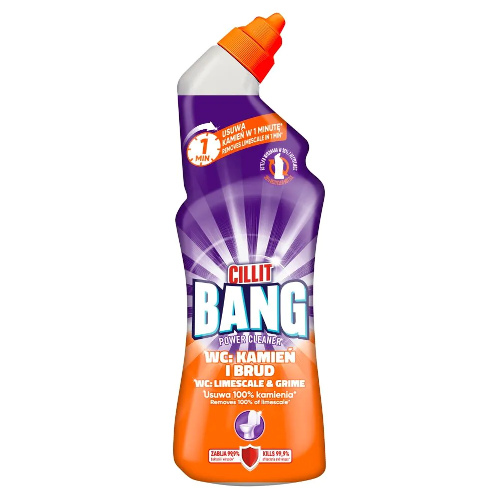 Cillit Bang Power Kamień i Brud - Cleaner WC: 750 ml