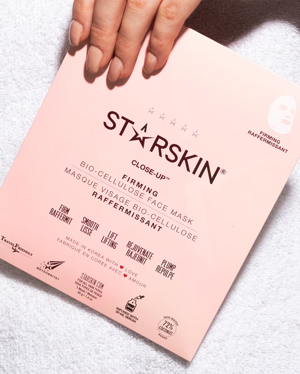 MASCA DE FAȚĂ FERMITĂ CU BIOCELULOZĂ STARSKIN ESSENTIALS CLOSE UP™