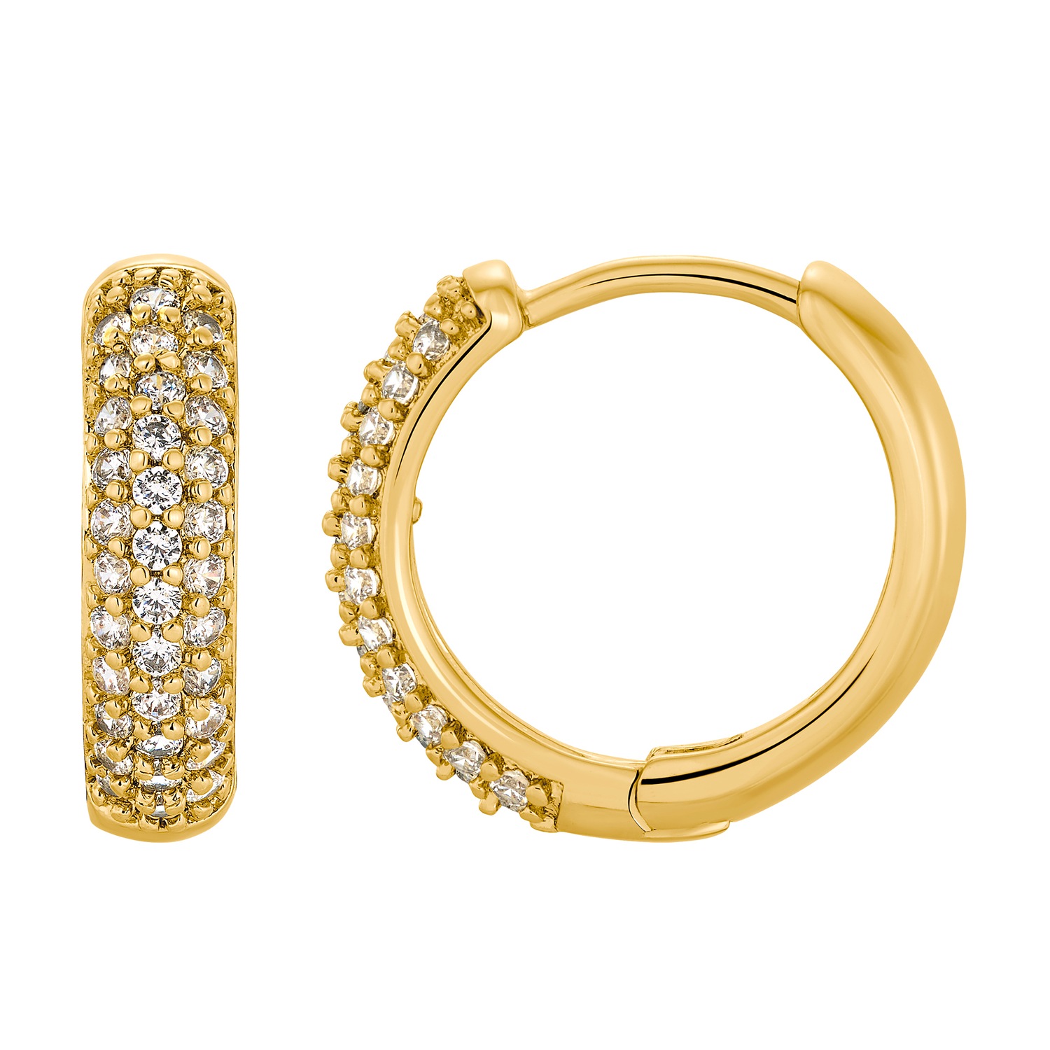 Heideman Boucles d'oreilles Riley couleur or