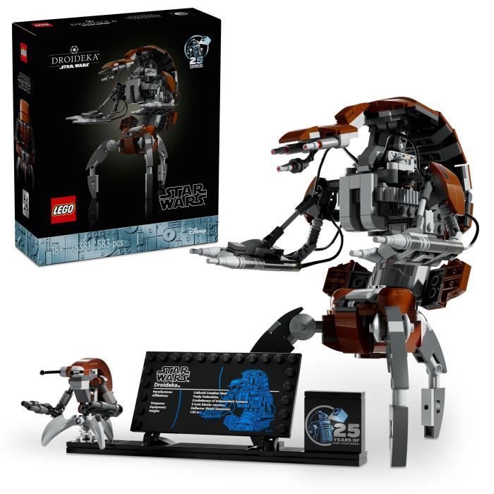 LEGO® Star Wars™ 75381 O Droideka - Conjunto de Construção Espacial para Adultos