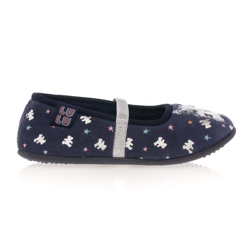  Pantufas azuis para meninas