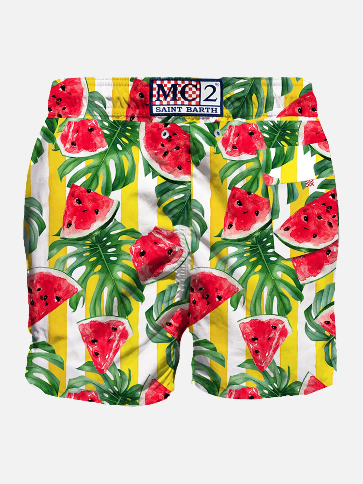 Maillot de bain mi-long à imprimé pastèque