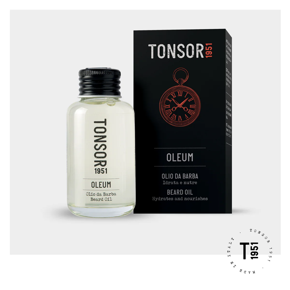 Rasatura e Cura della Barba Oleum- Olio da Barba - Trattamento Barba