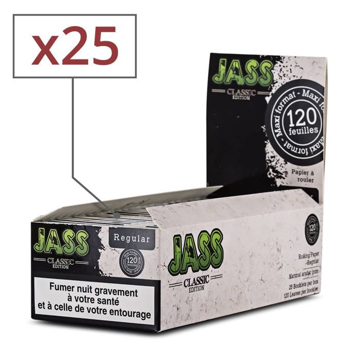 Small Rolling Papers Short REGULAR JASS PACK OF 25
