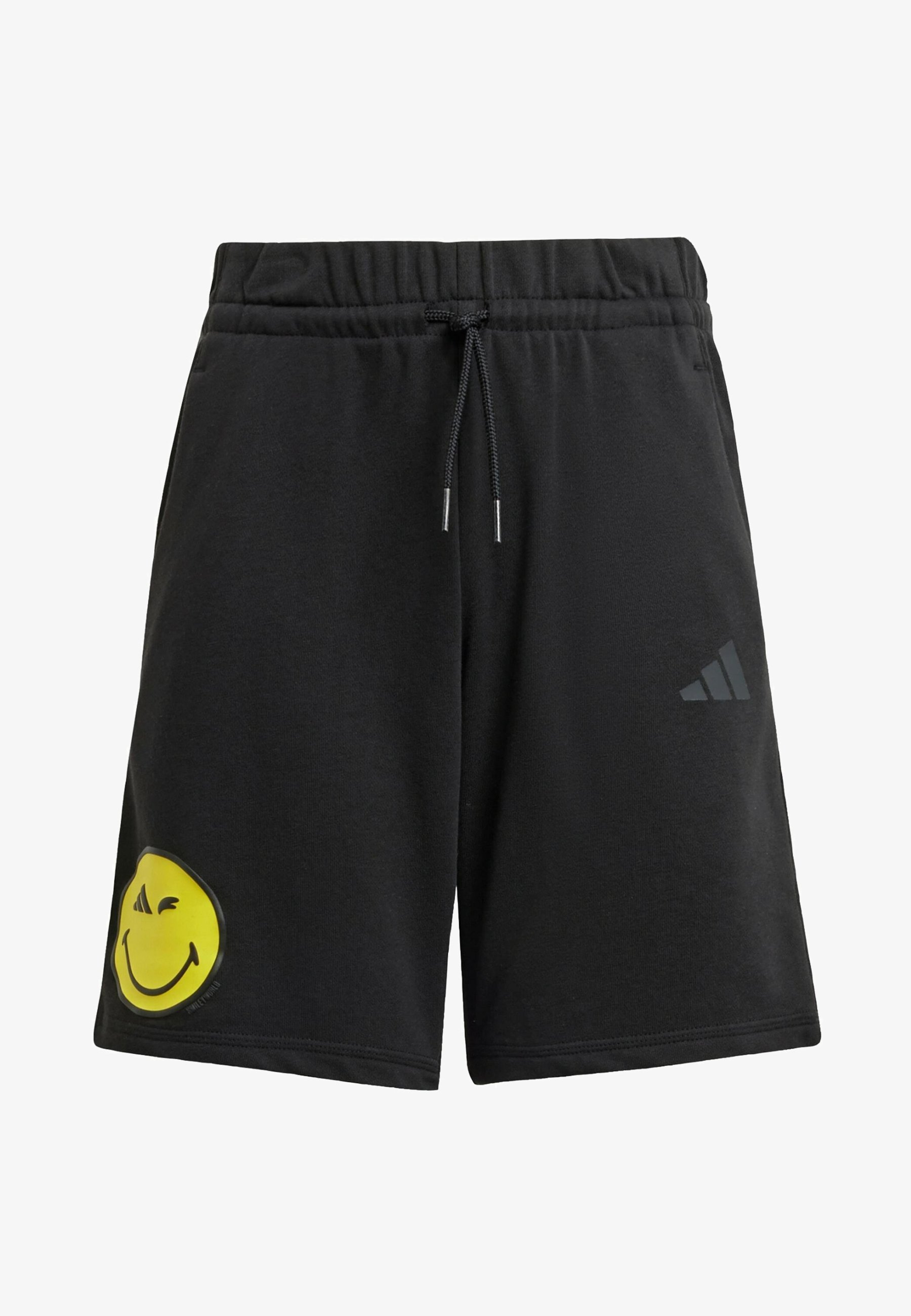 adidas Sportswear SMILEYWORLD KIDS - Sportshorts - zwart felgeel