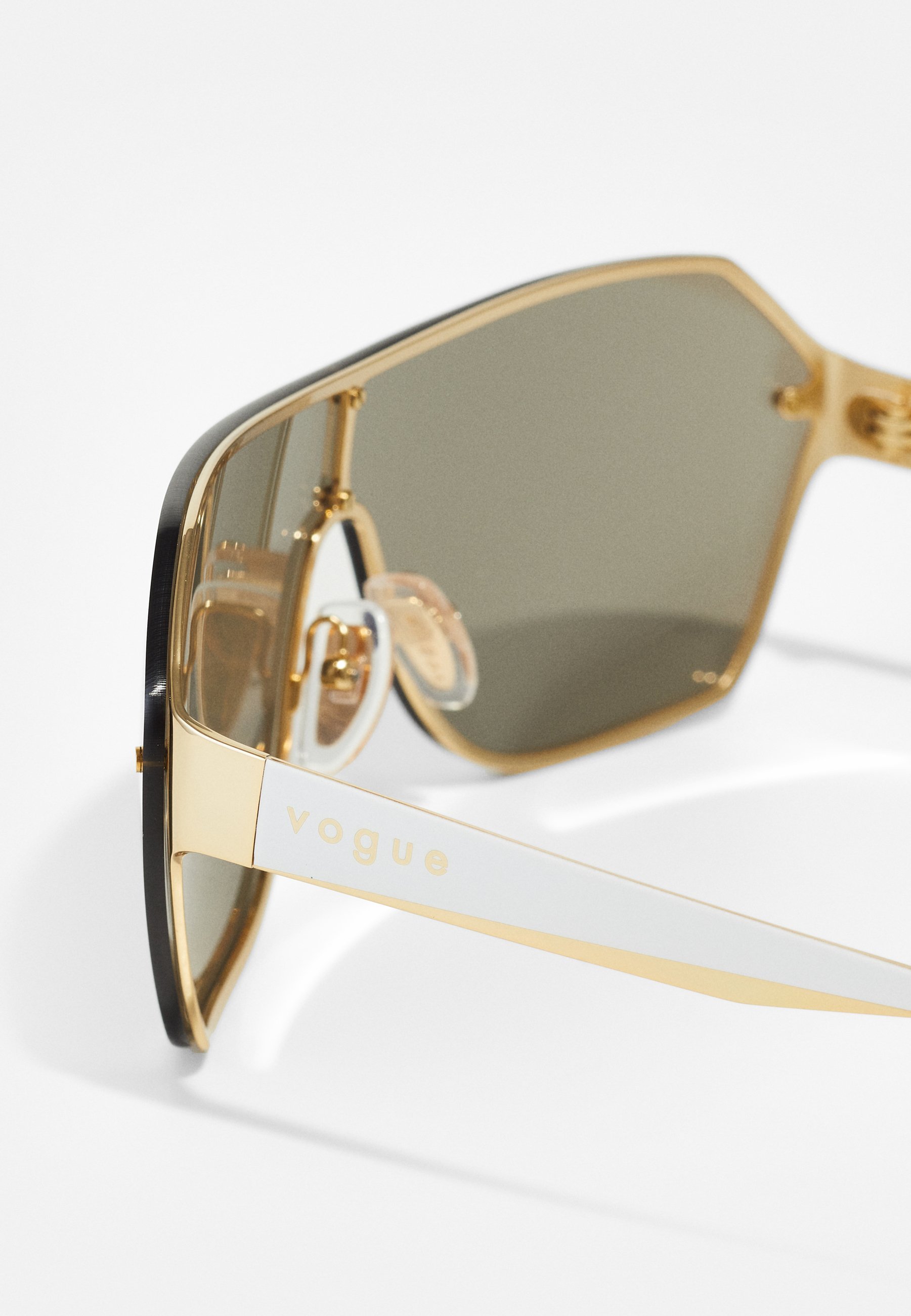 Slnečné okuliare VOGUE Eyewear - zlaté/svetlohnedé