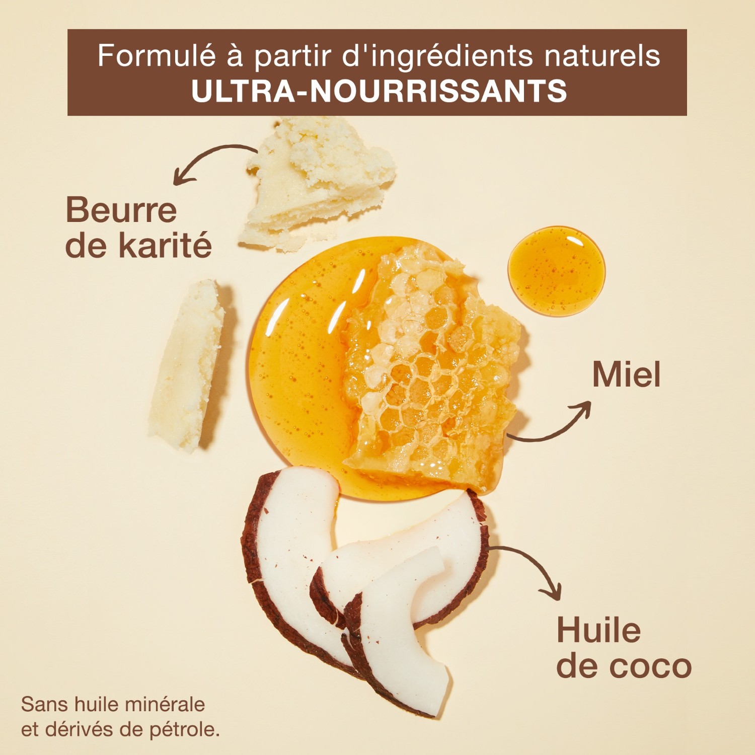 Creme of Nature Pure Honey - Soin démêlant sans sulfate