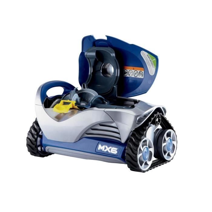ZODIAC - Hydraulic robotic pool cleaner for floors and walls - MX6 - For pools up to 10x5m