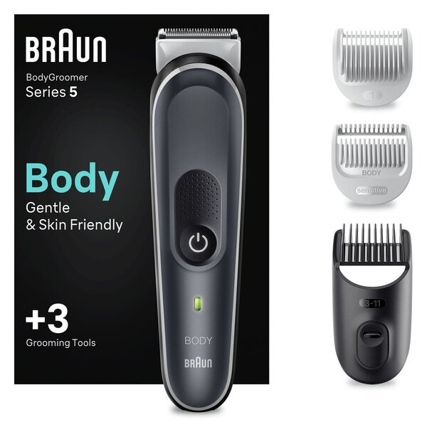 Zastrihávač tela Braun Series 5 5340, antracitová farba