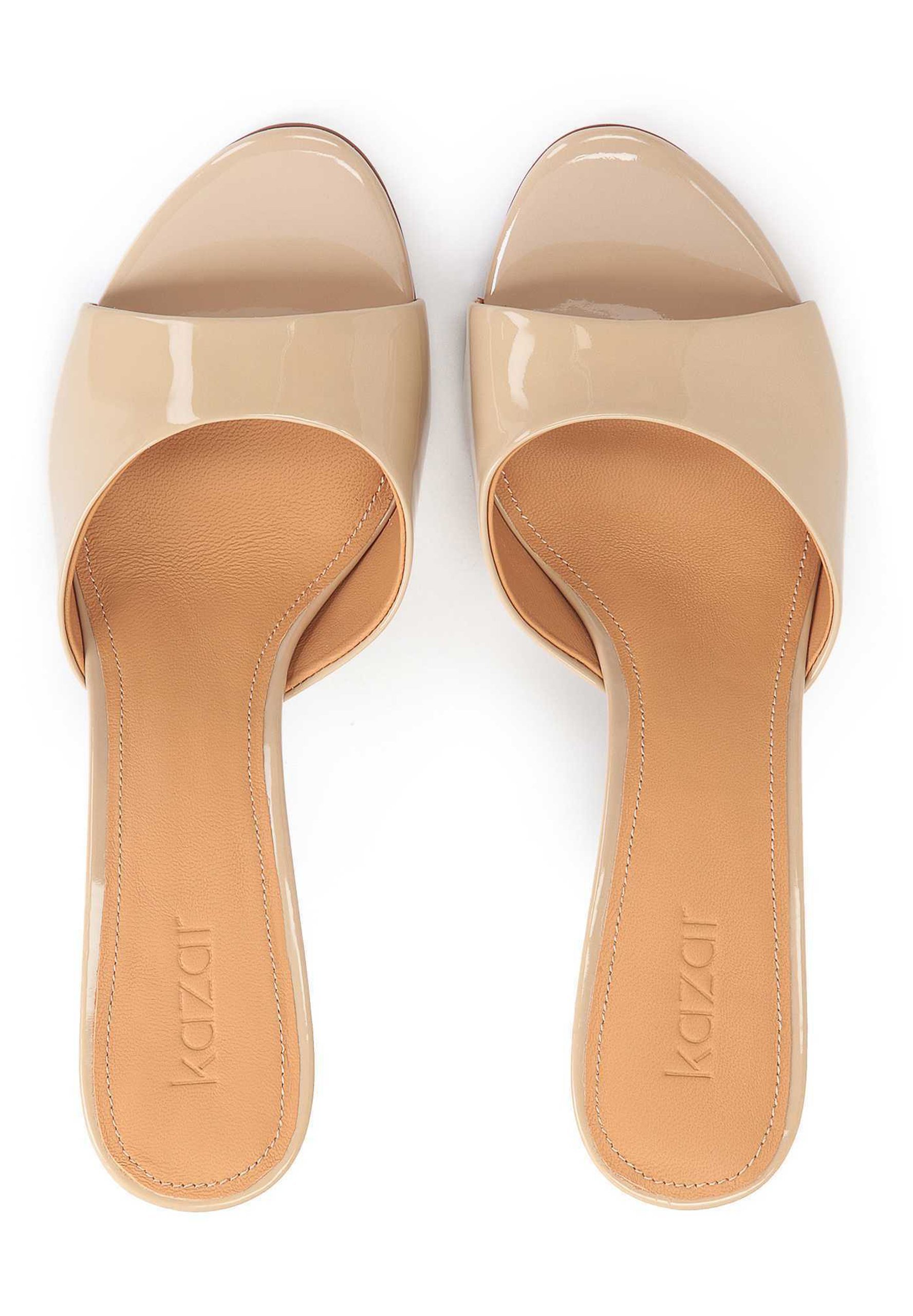 Kazar AUDE - Muiltjes met hak - beige