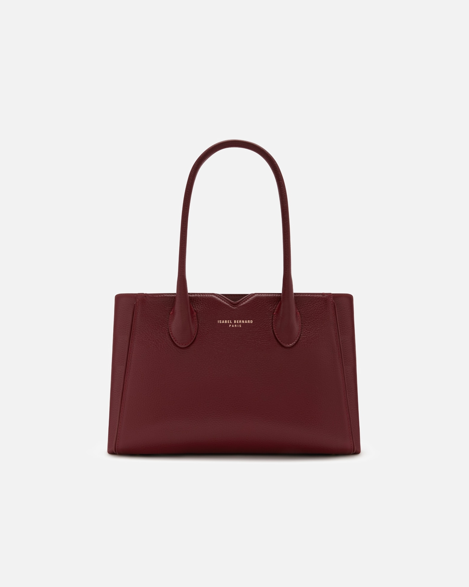 Kabelka Isabel Bernard Honoré Cloe Midi červená - telecí kůže - IB25082