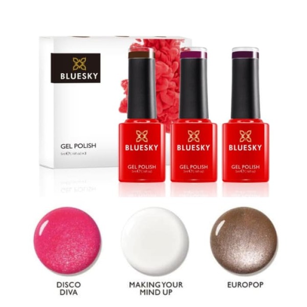 Bluesky Mini Trio sada Eurovision - 5ml