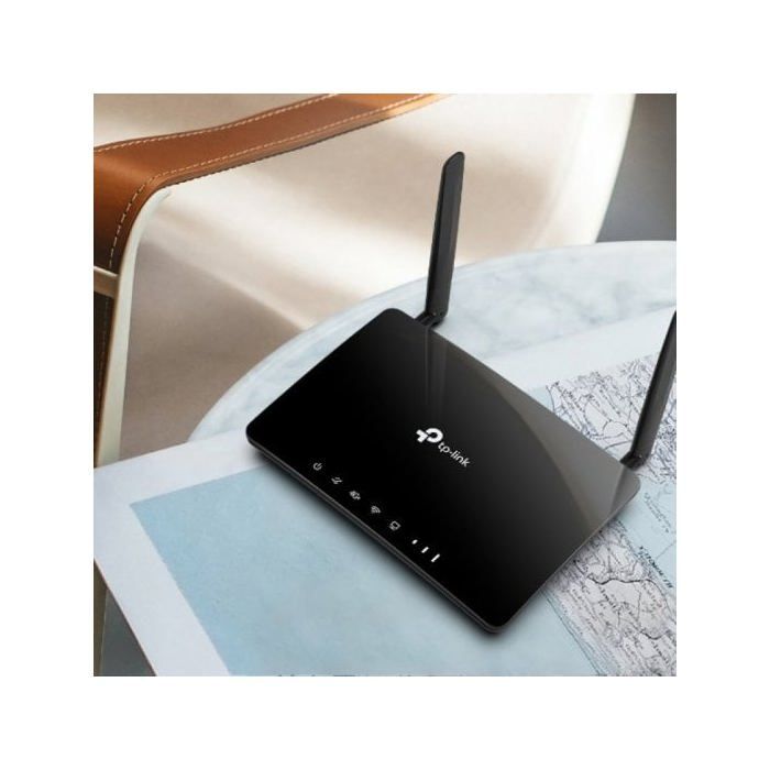 Routeur 4G+ LTE Cat.6 300 Mbps WiFi AC1200 Mbps - TP-Link Archer MR500 - 2 x SMA pour Antenne Externe - 4 Ports RJ45 Gigabit
