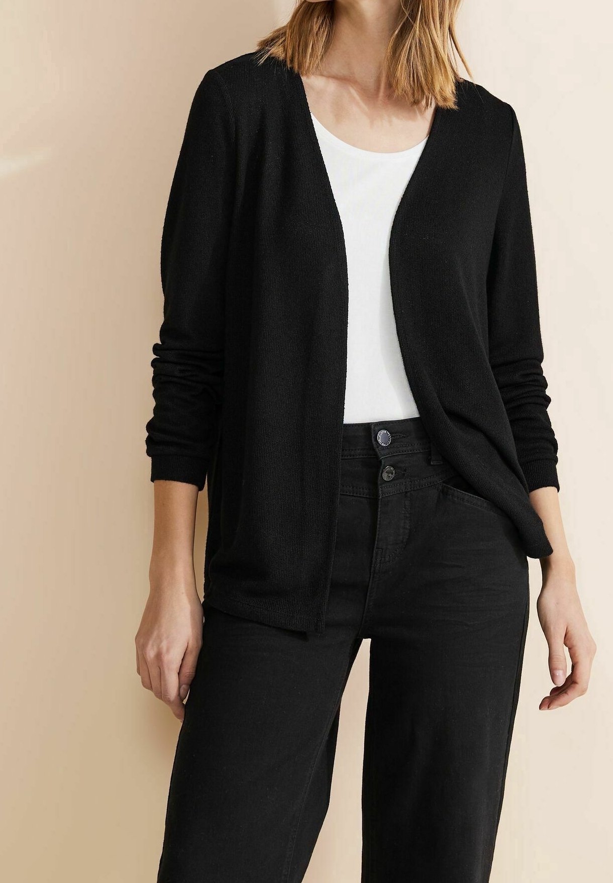 Street One Cardigan - black