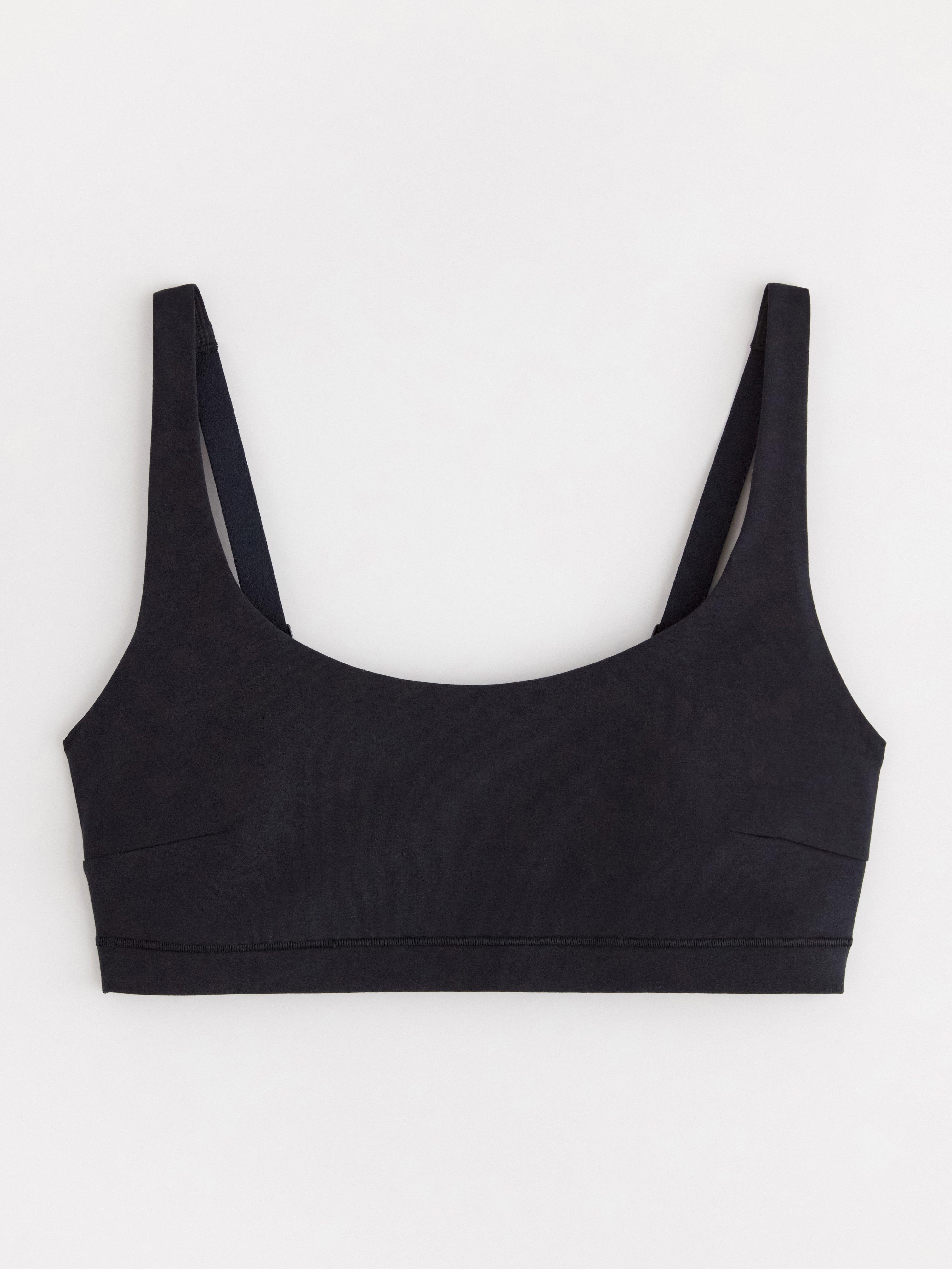 Bralette i Pimabomull - dámská inženýrská černá