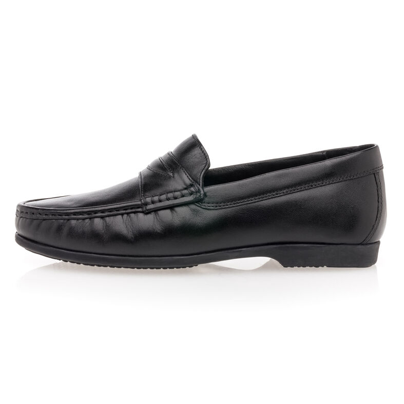 Miesten mustat loaferit/veneilykengät