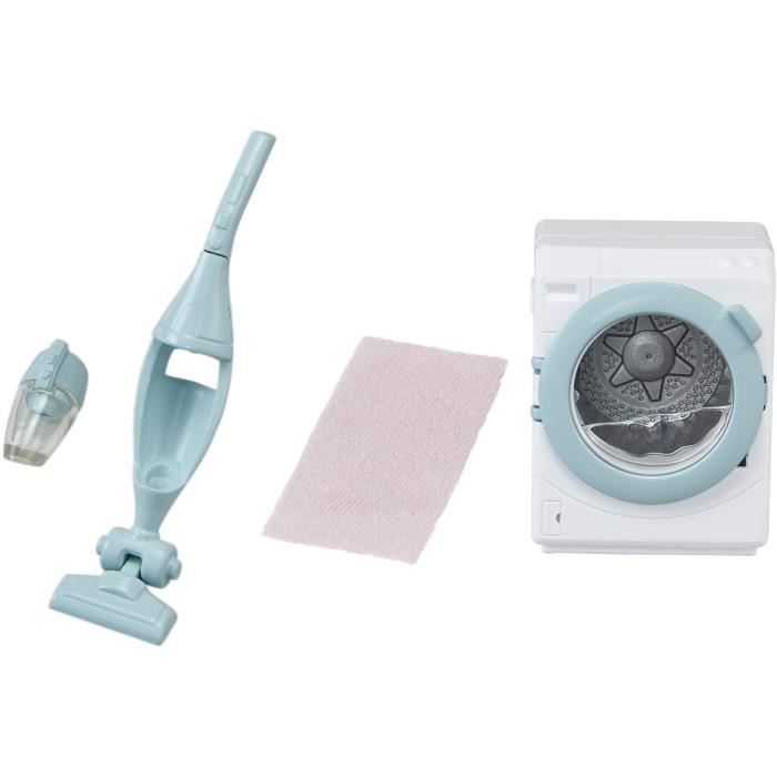 Sylvanian Families Furniture Set - Washing Machine and Vacuum Cleaner - 5 Pieces