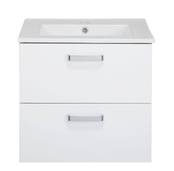Astor Szafka Z Umywalką 50 cm Toscania Biały Połysk