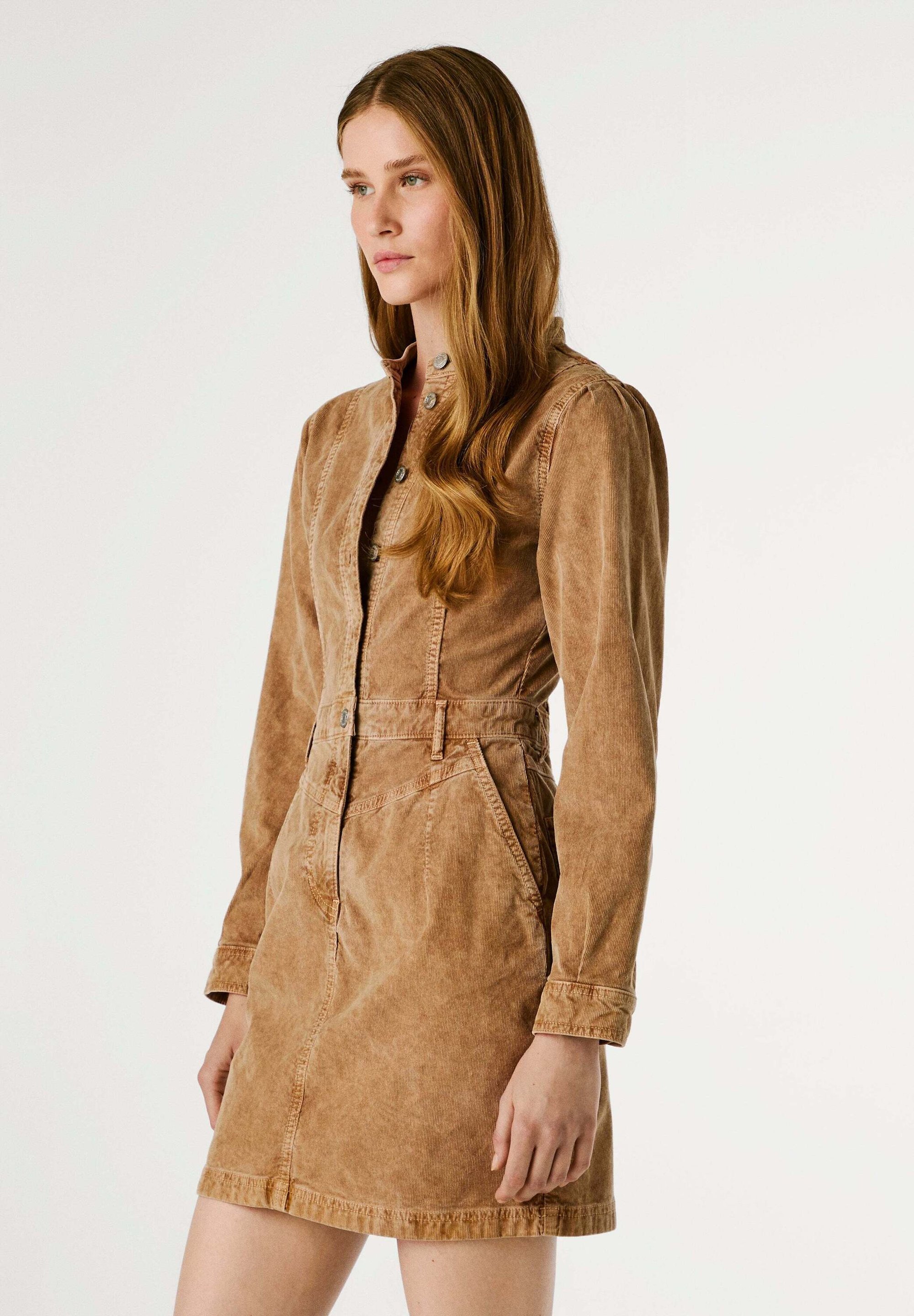 Robe-chemise Pepe Jeans SUNNY - beige caramel