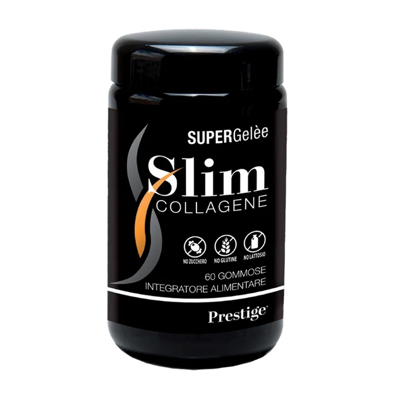SUPERGELEE Supergelee Slim Collagen 60 gomitas Complemento dietético con colágeno y vitamina C