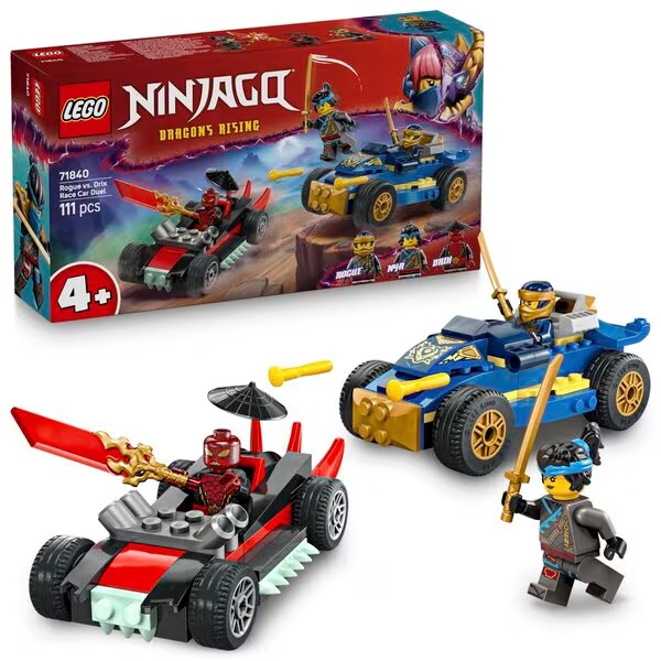 LEGO Ninjago 71840 Rogue vs. Drix Racewagenuel<br>