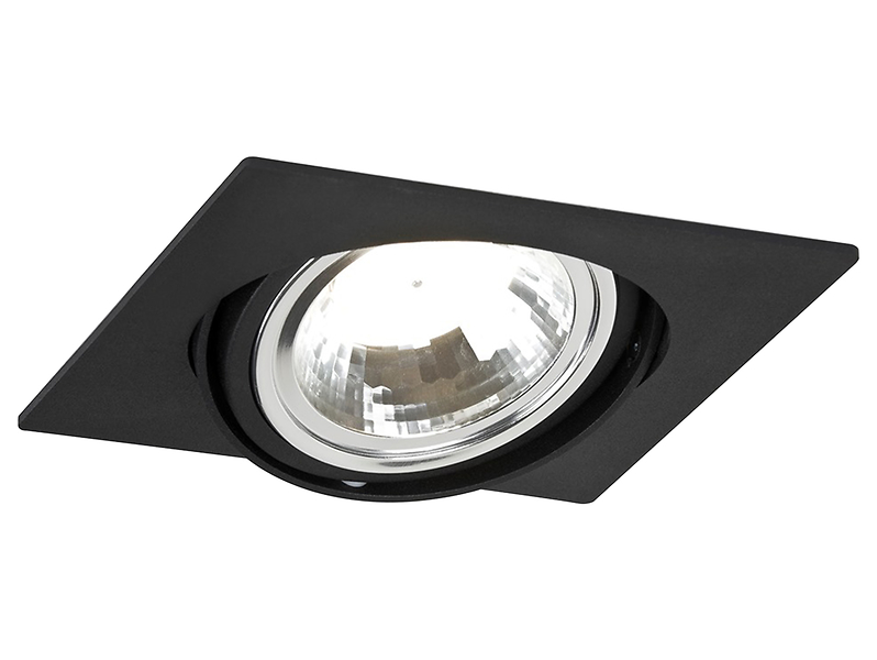 Oprawa stropowa Olimp LED stalowa czarna
