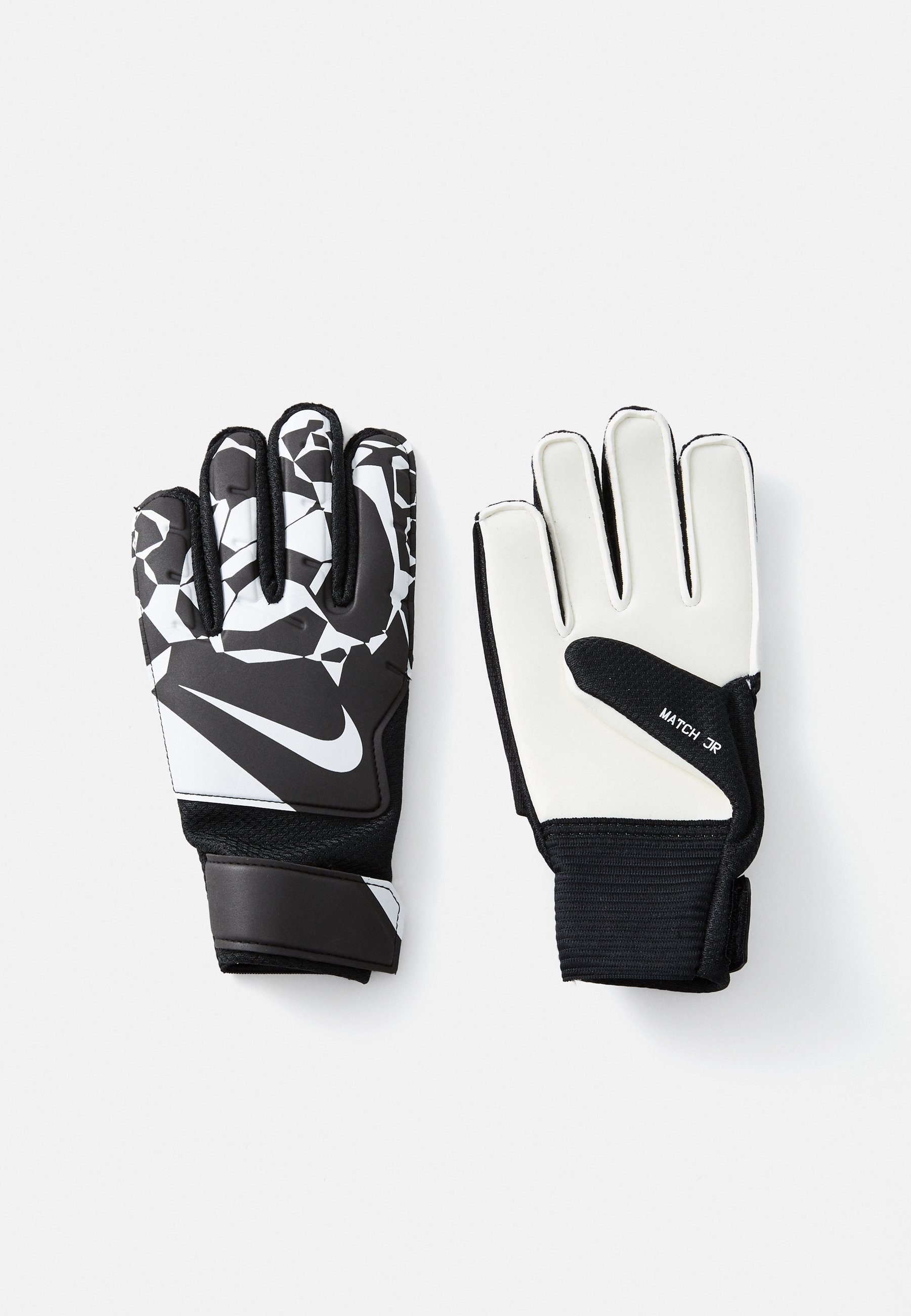 Nike Performance MATCH JR UNISEX - Maalivahdin käsineet - musta/valkoinen