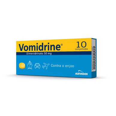 Vomidrine Vomidrine Zdravilo proti slabosti 10 tablet 10 tablet