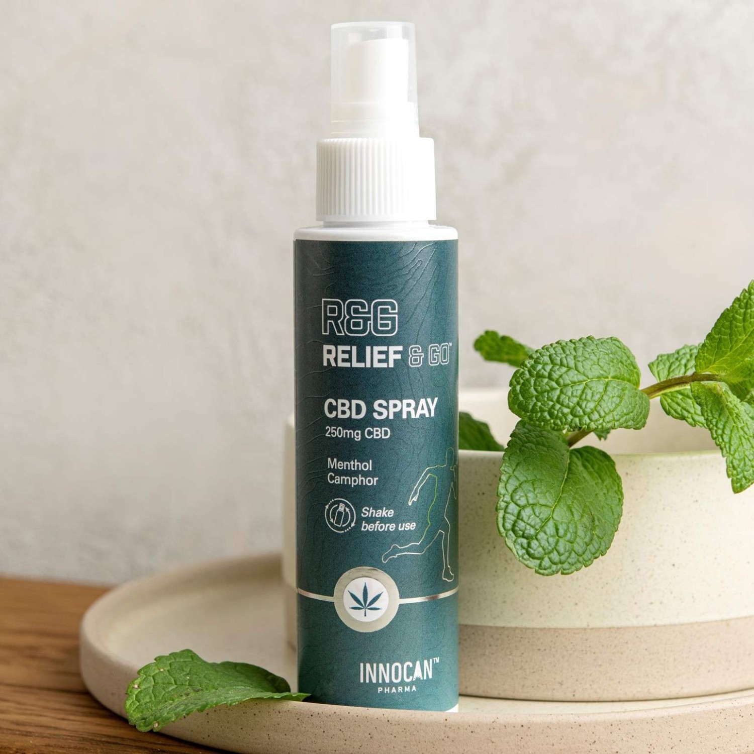 SHIR BEAUTY Spray apaisant après effort au CBD