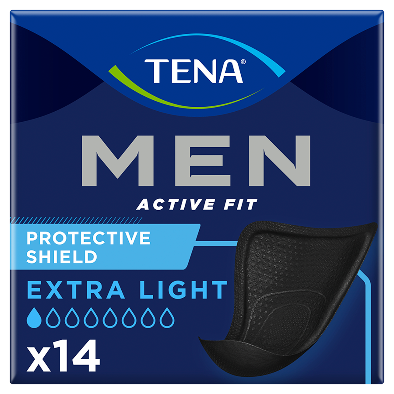 Tena Men urologische inlegkruisjes 14 stuks voor mannen