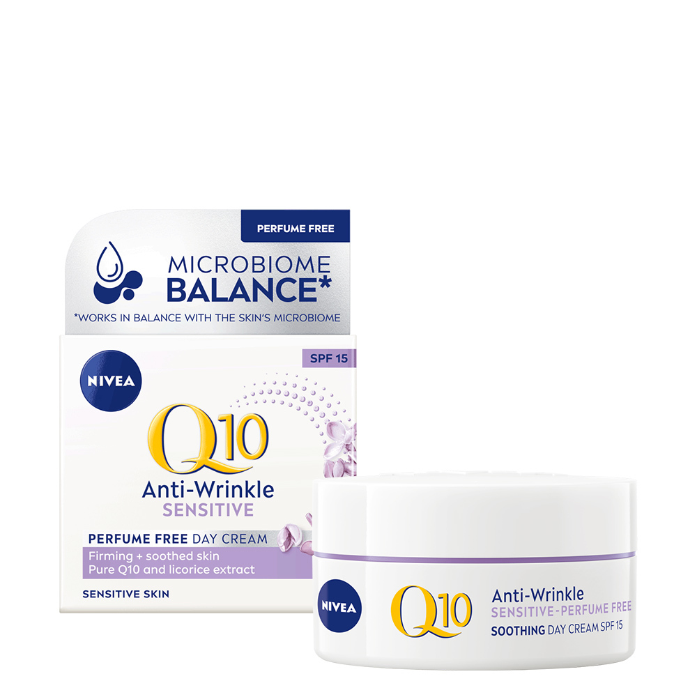NIVEA Q10 érzékeny bőrre való nappali arckrém 50 ml