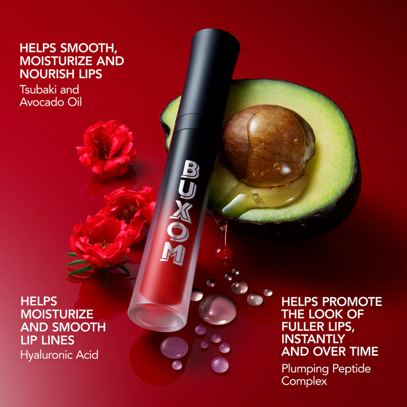 Batom líquido Buxom FULL ON™ PLUMPING MATTE com acabamento matte