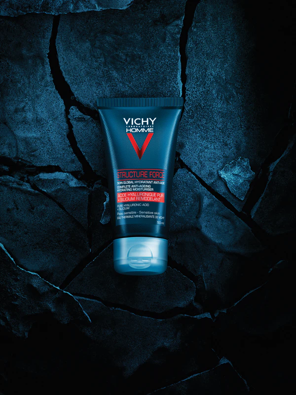 Vichy Homme Structure Force Creme Firmador Antirrugas com Ácido Hialurônico