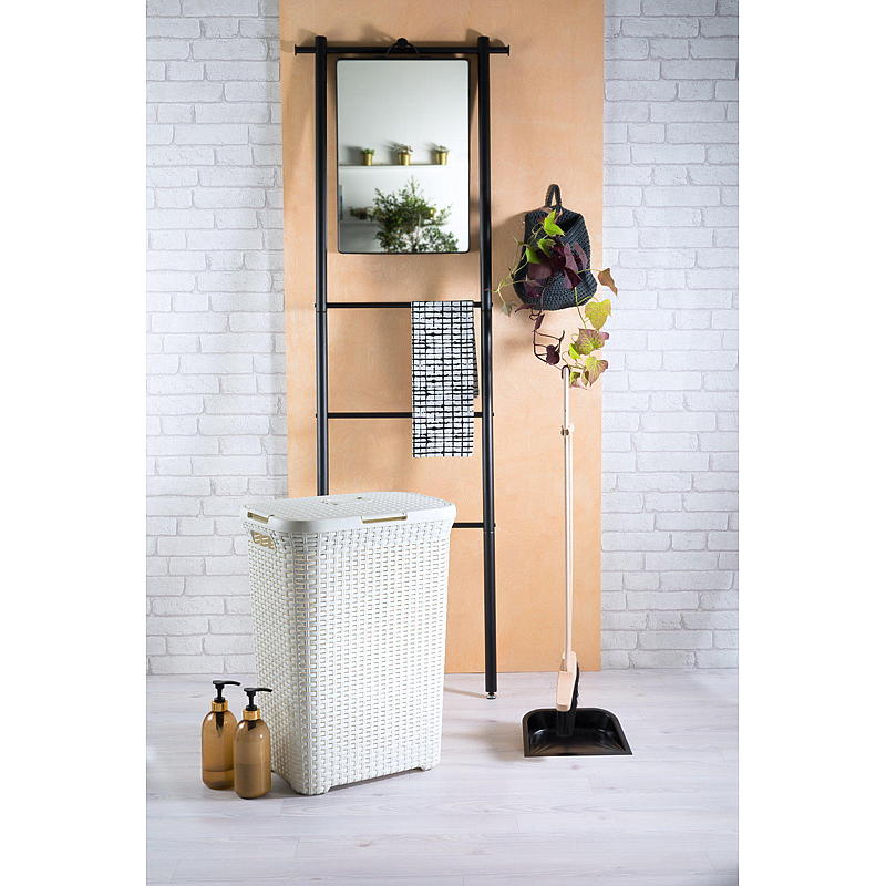 Cesto de ropa Curver de 60 litros, blanco