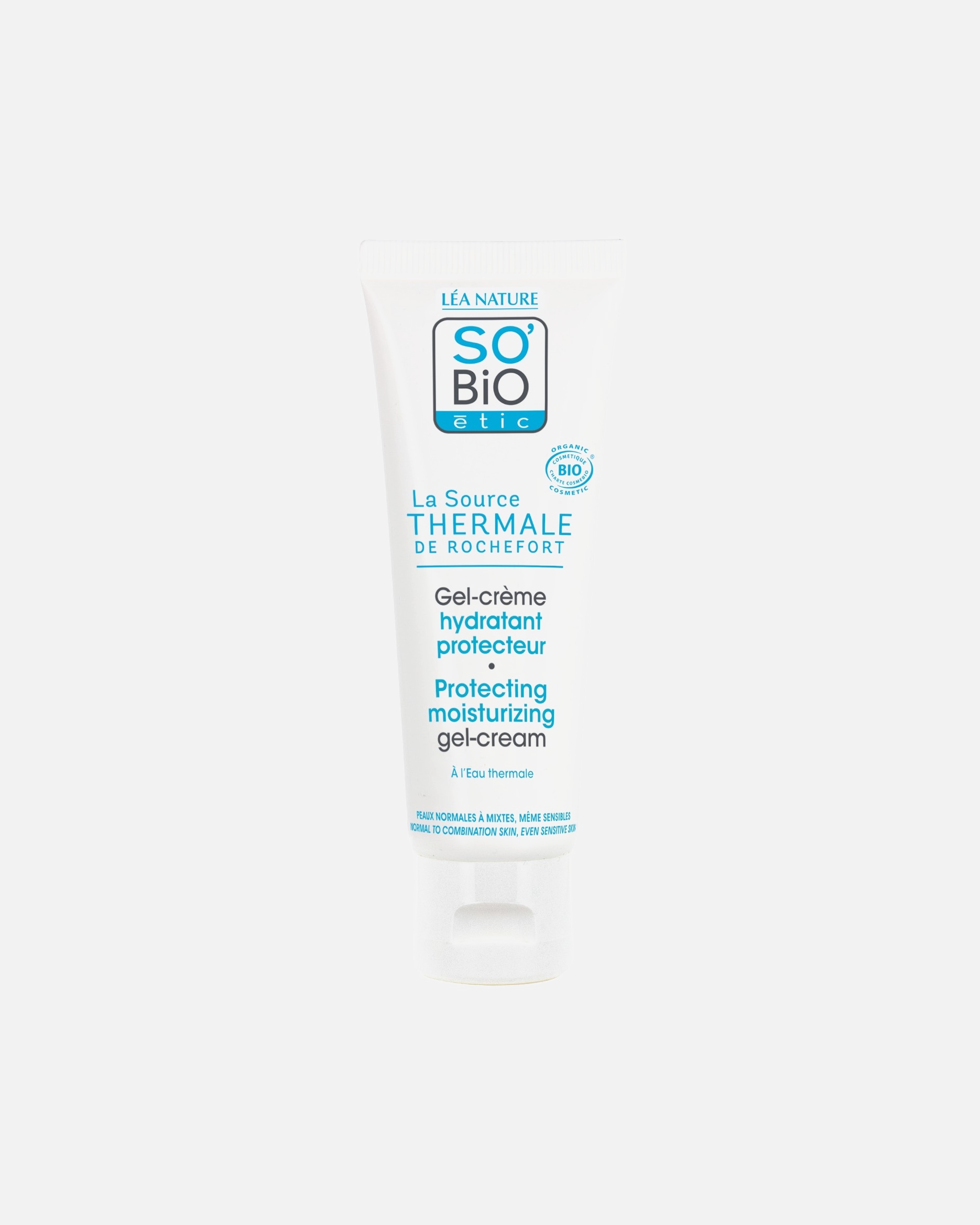 SO BiO étic Gel-crème hydratant¹ protecteur, haute tolérance - Eau thermale de Rochefort